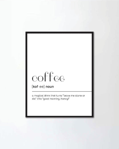 Coffee quote.
