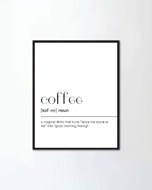 Coffee quote.