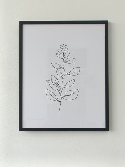 Flower One Line Drawing