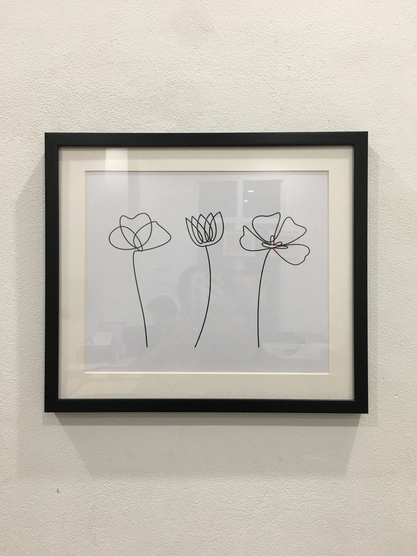 Abstract Line Flowers