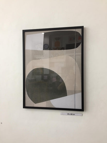 Painting black white design