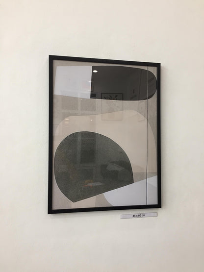 Painting black white design