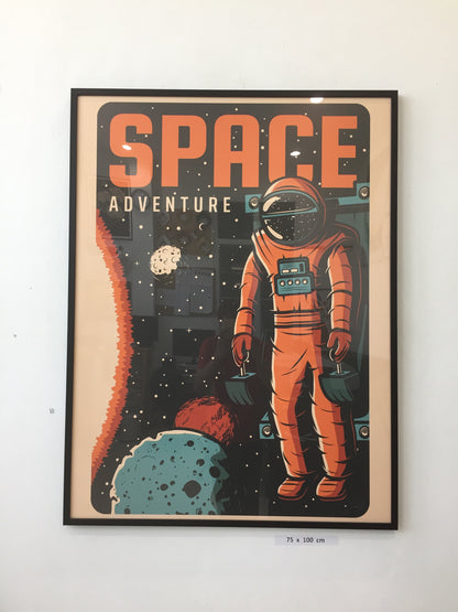Astronaut space planet