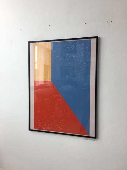 Minimal 20s geometric design poster