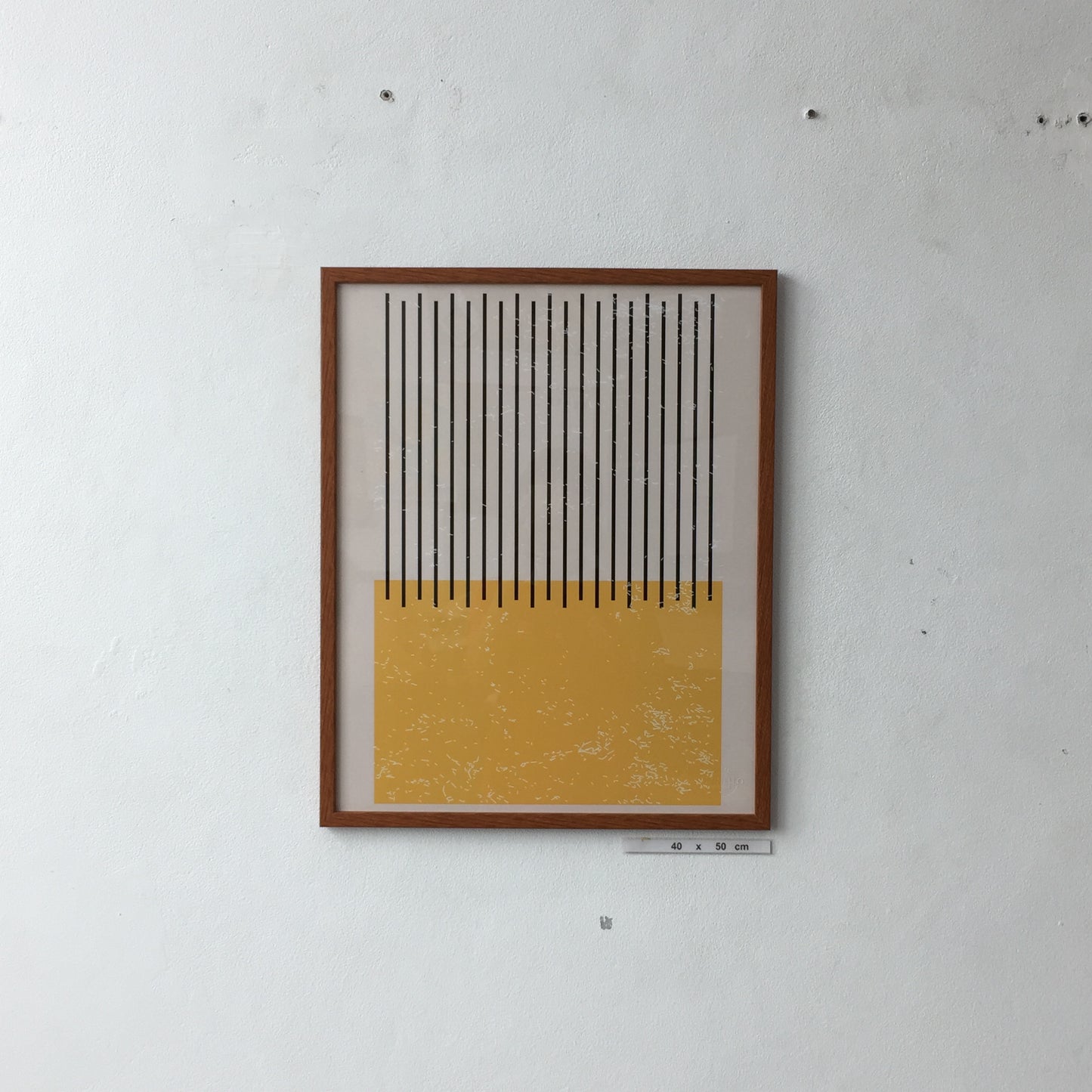 Minimal 20s geometric design poster