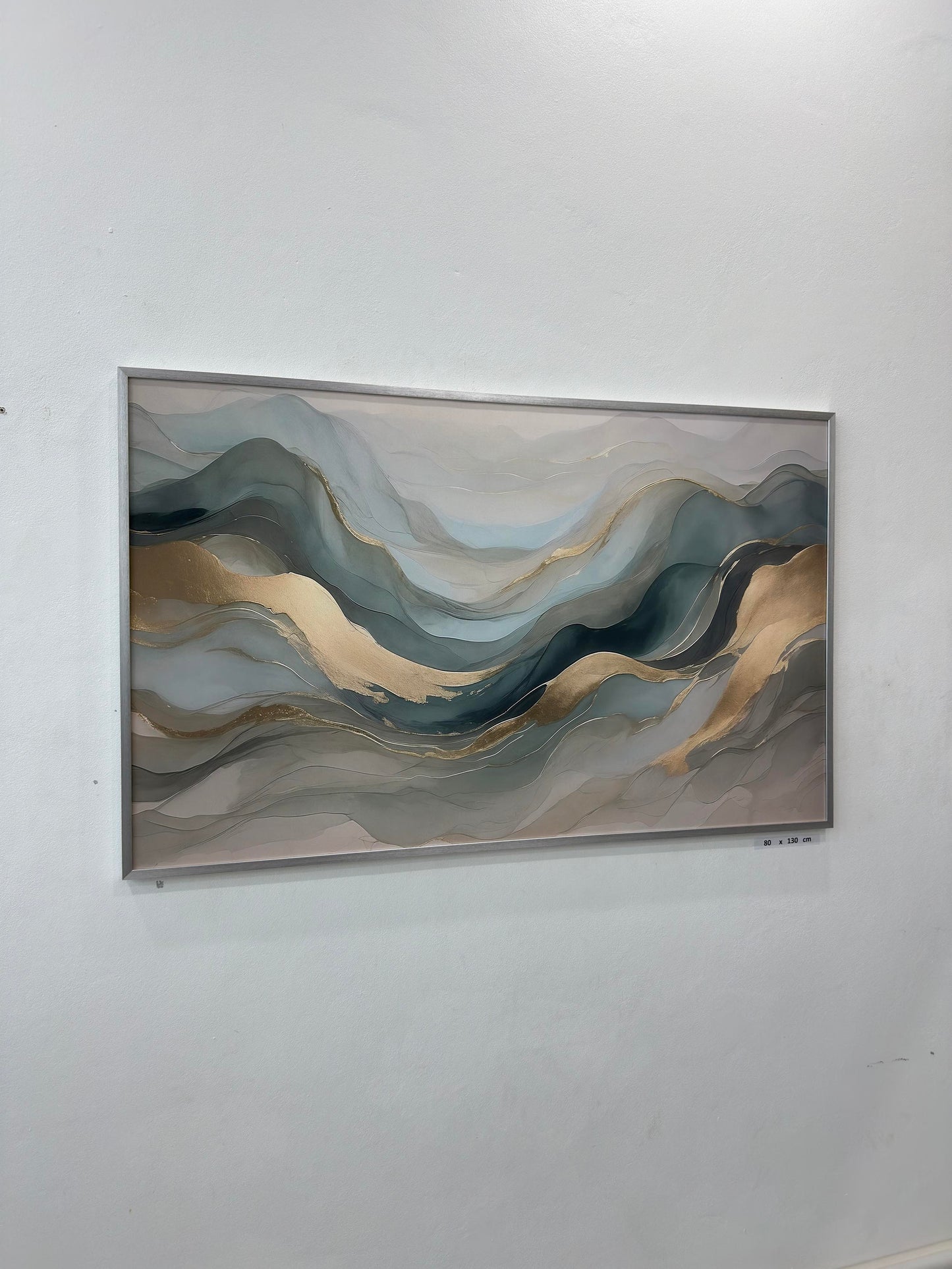 Painting blue gold