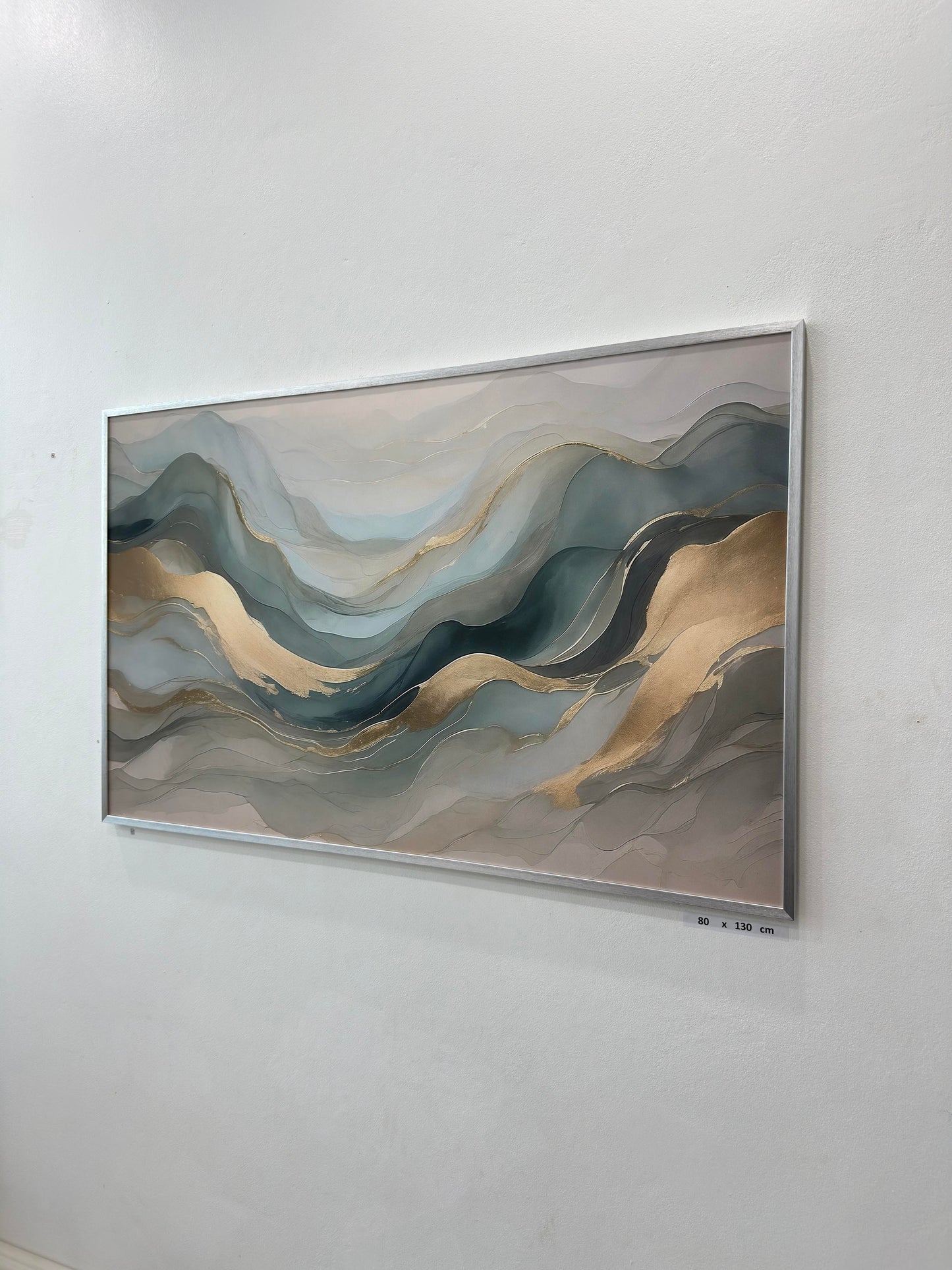 Painting blue gold