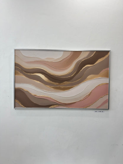 Painting pink gold