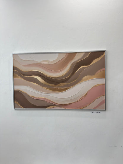 Painting pink gold
