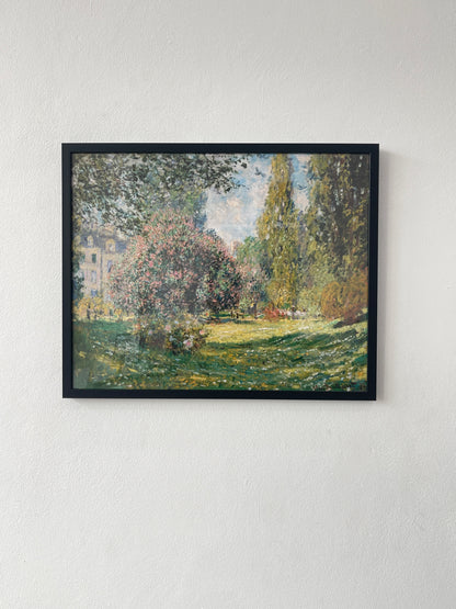 The Parc Monceau, by Claude Monet, 1876