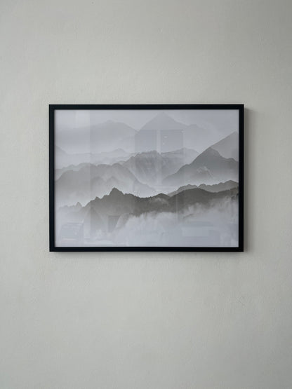 Sun and sea, summer retro poster (Canvas)