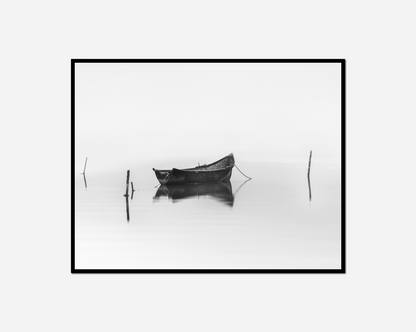 Boat water poles water
