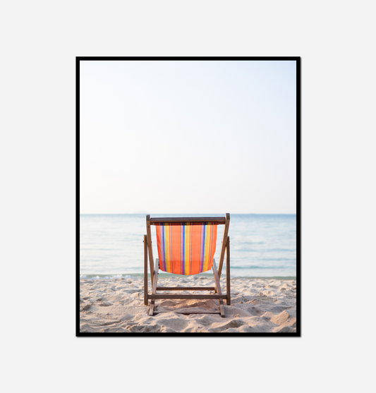 beach chair beach ocean