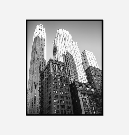 Black white city