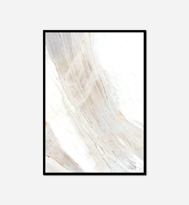 close white beige abstract painting