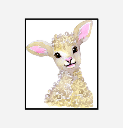 Sheep pink nose