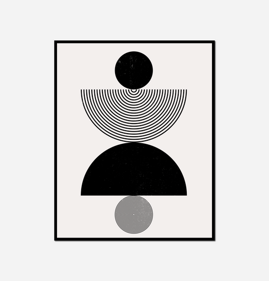 close black white black white circle