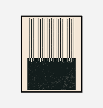 Close black white vertical lines