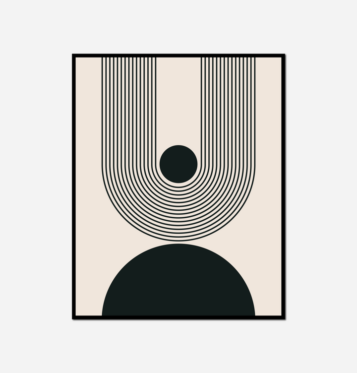 black white black circle black white stripe