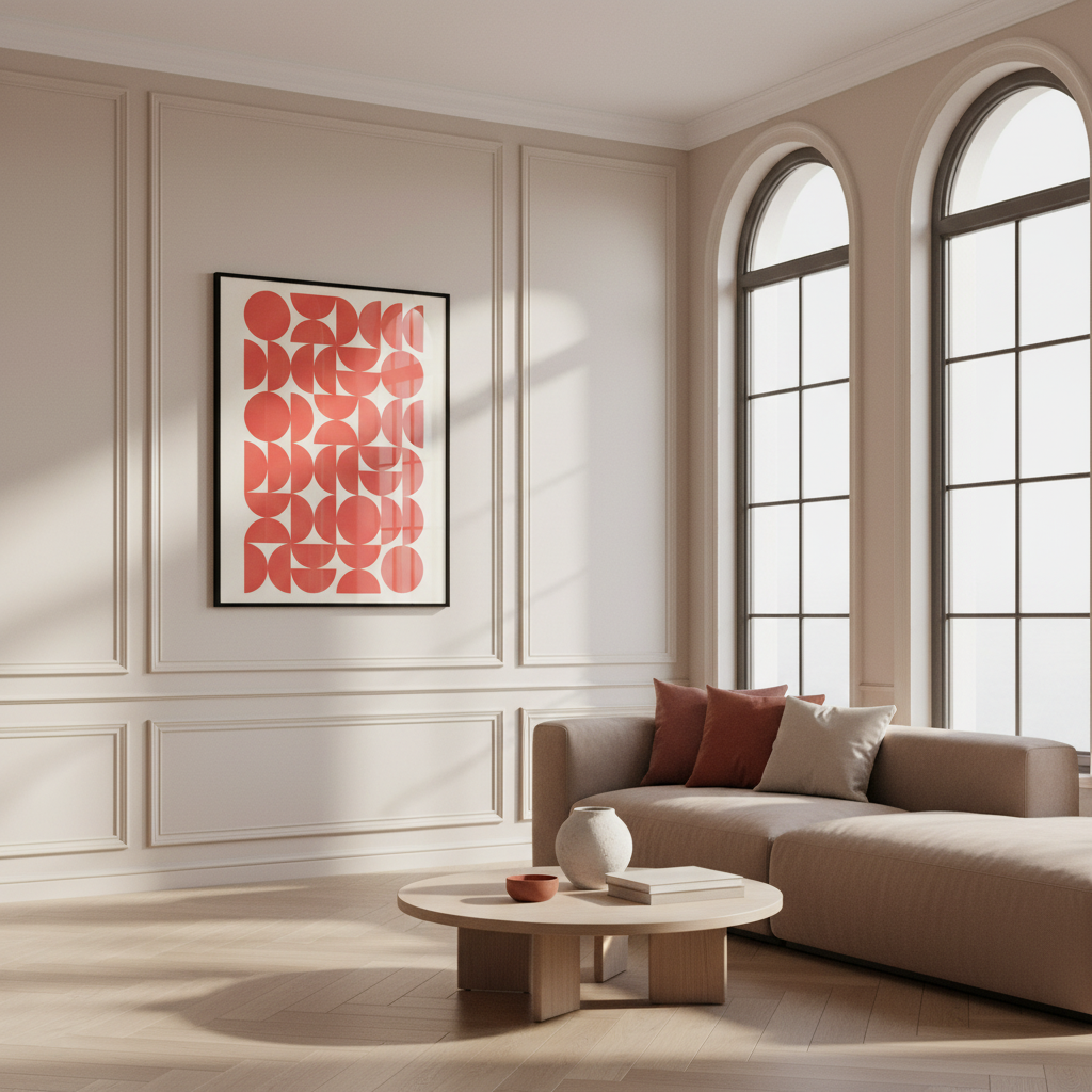 close red white geometric black