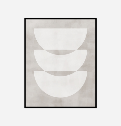 Close three white bowls white