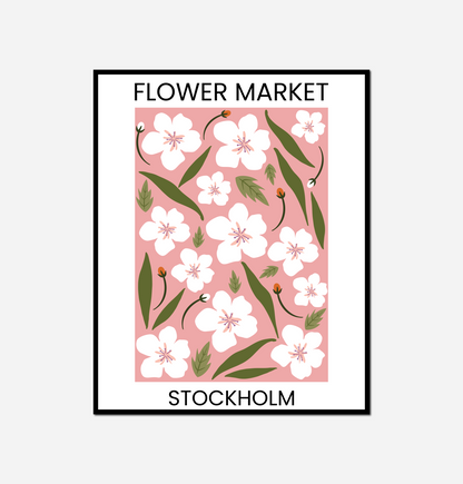 close flowers pink
