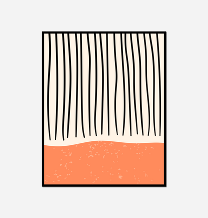 close painting line lines