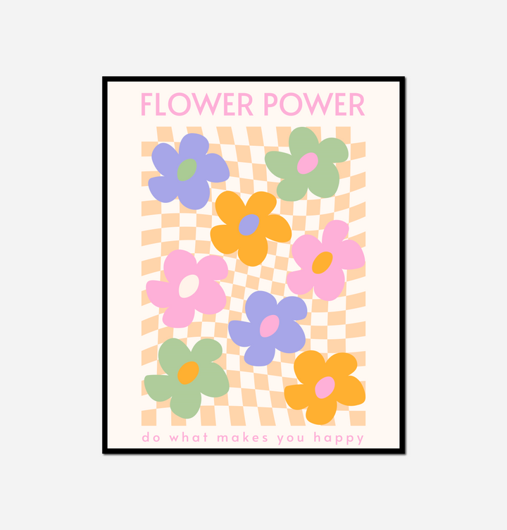 flowers says flower power