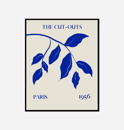 Close blue leaf