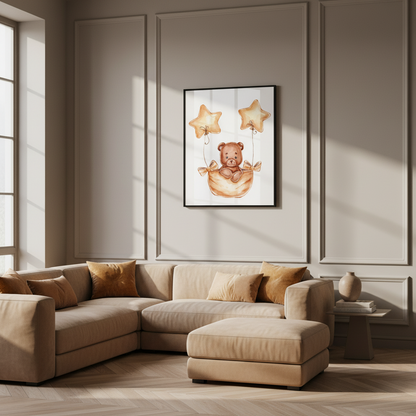 Teddy bear balloon