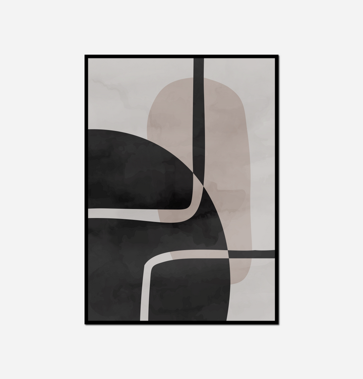 close black white painting chair