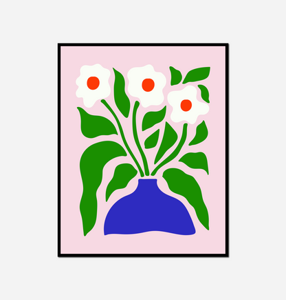 Vase flowers