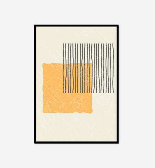 close painting yellow black stripe