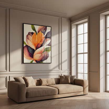 Flower orange petals