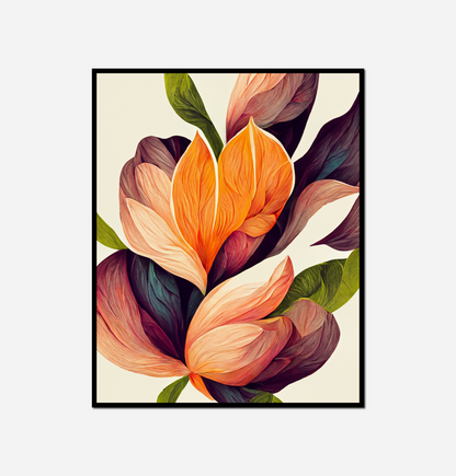 Flower orange petals