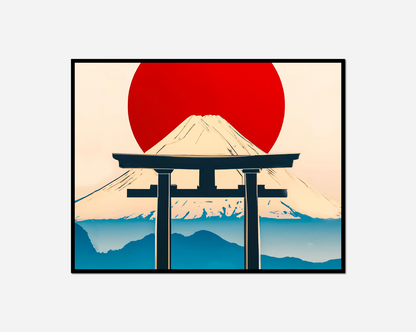 Tori gate mountain