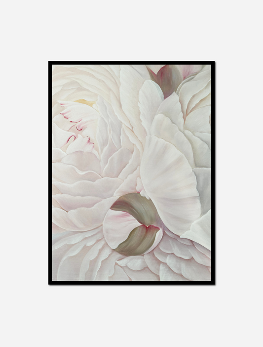 white flower black