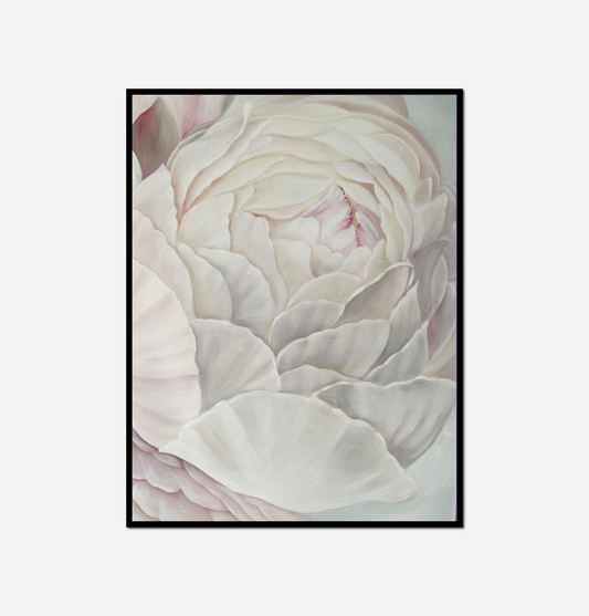 white flower black