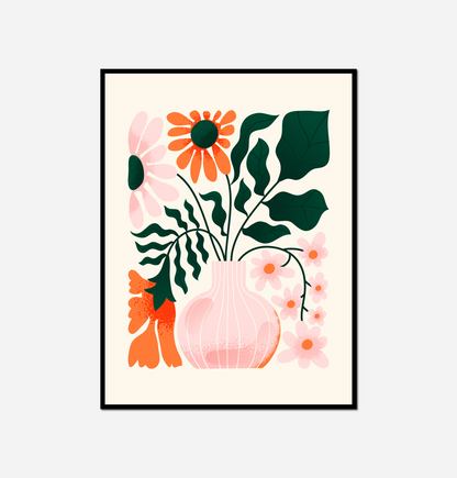 Vase flowers