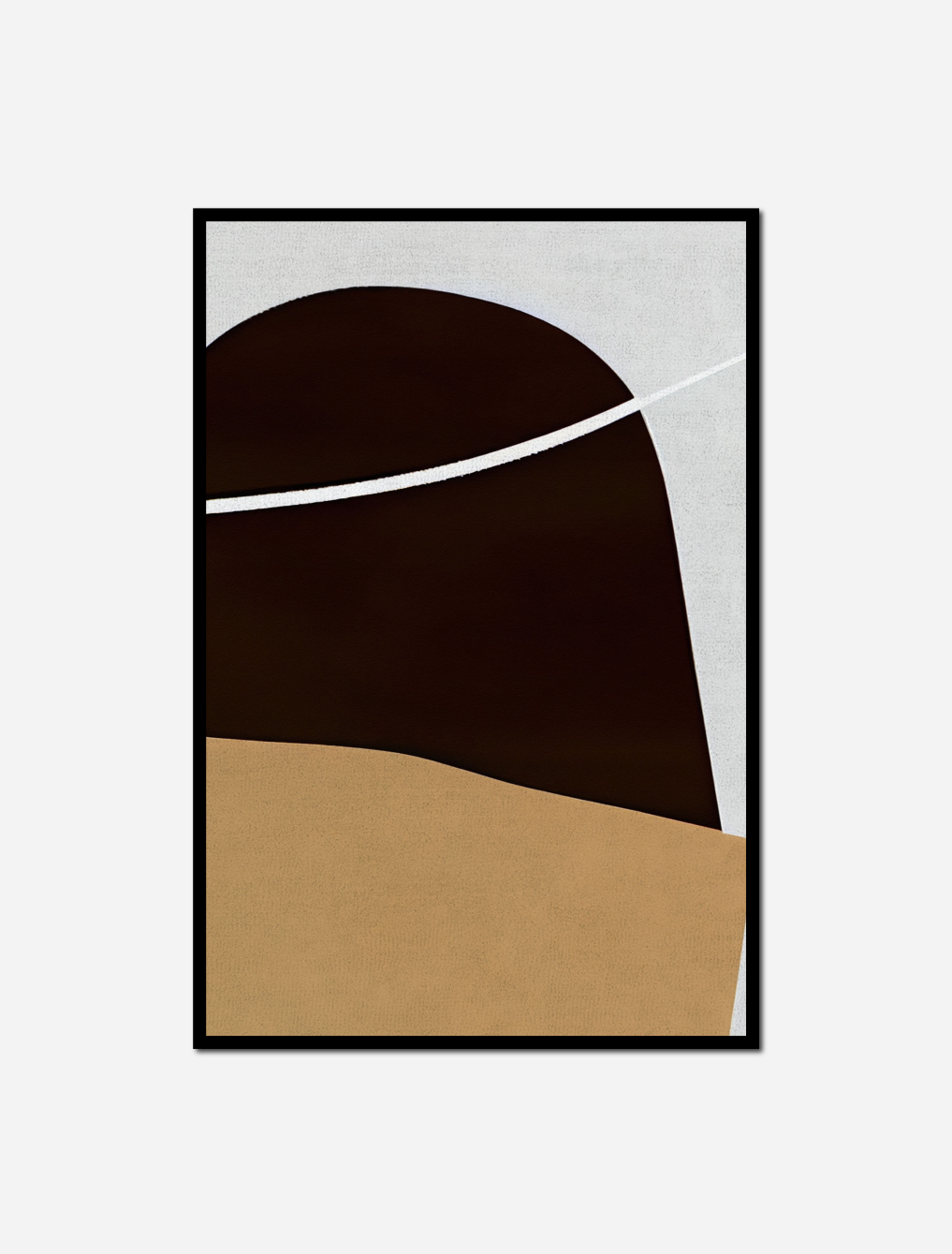 brown white painting