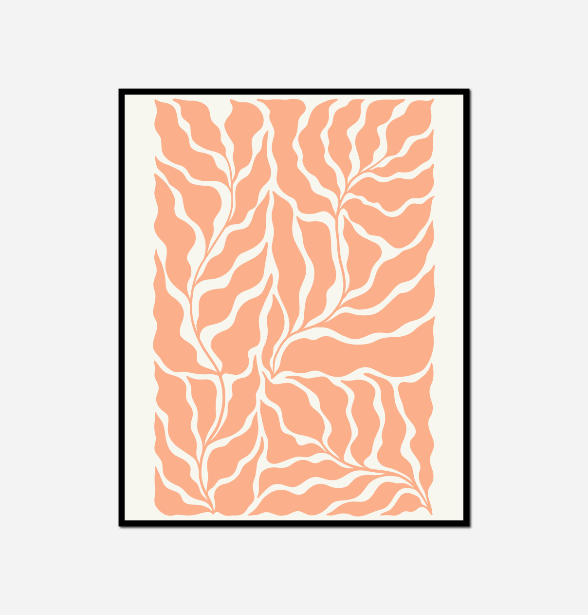 coral colored pattern