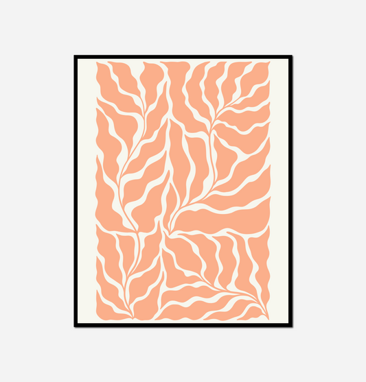coral colored pattern