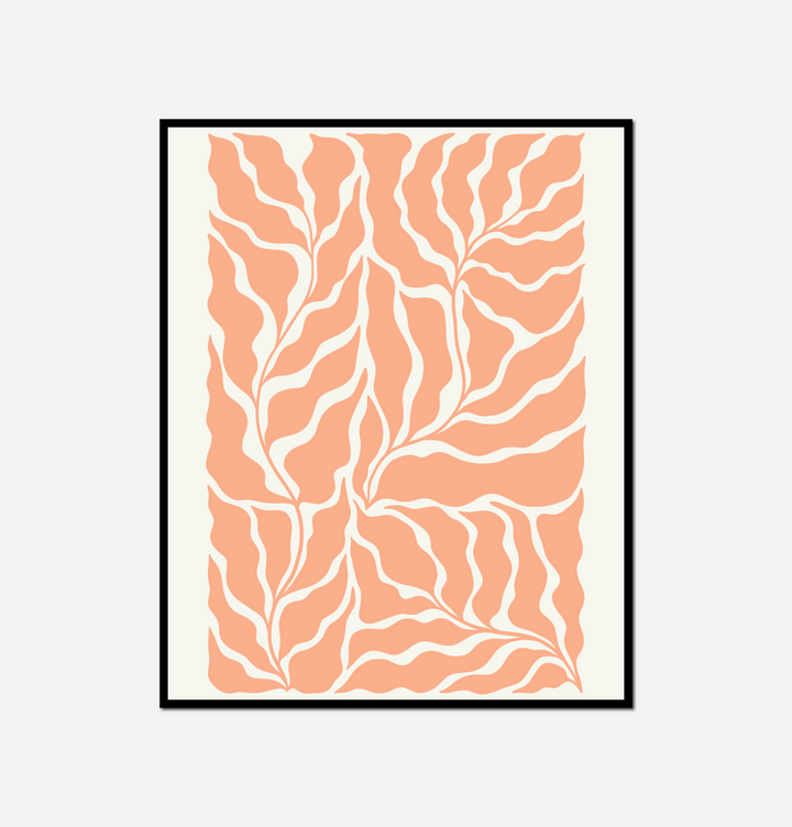 coral colored pattern