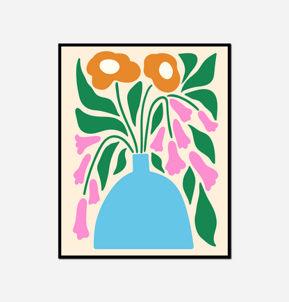 Vase flowers