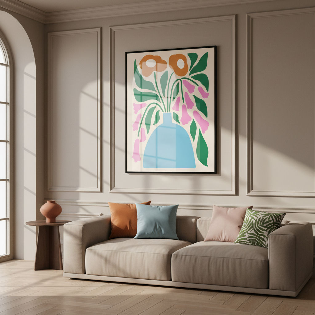 Vase flowers