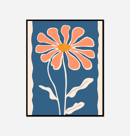 Flower blue