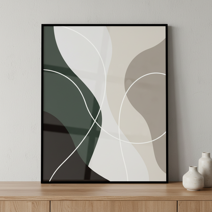 Close painting black