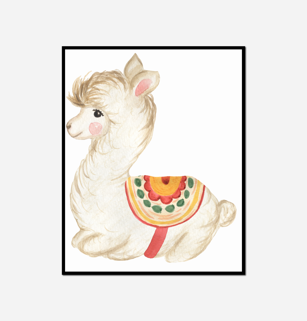llama saddle