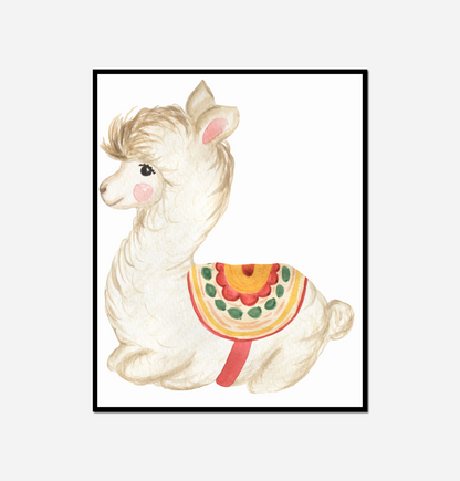 Llama saddle