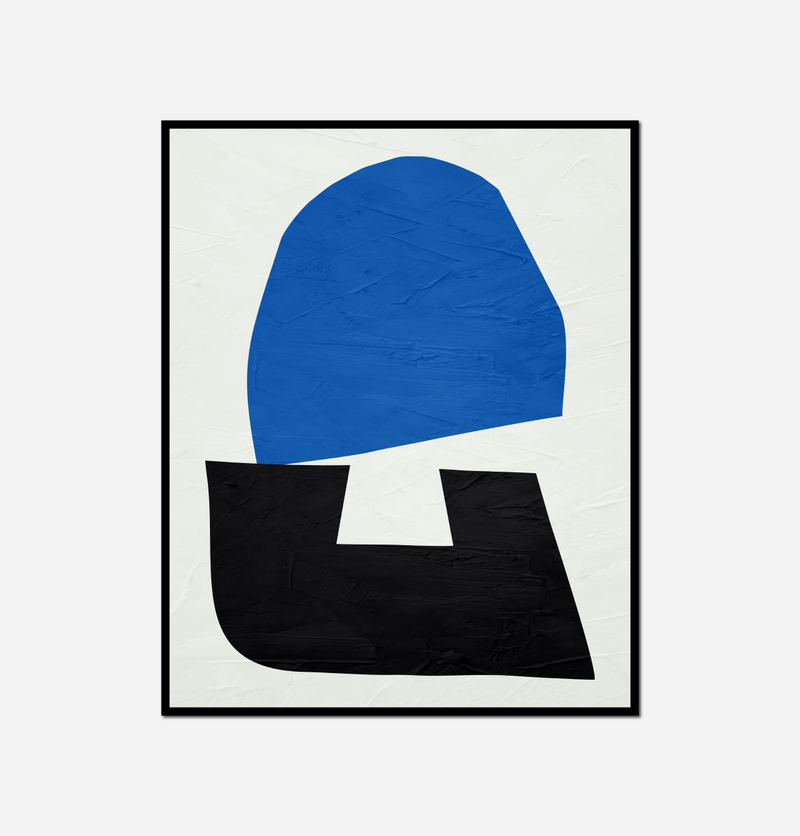 Close painting person blue hat